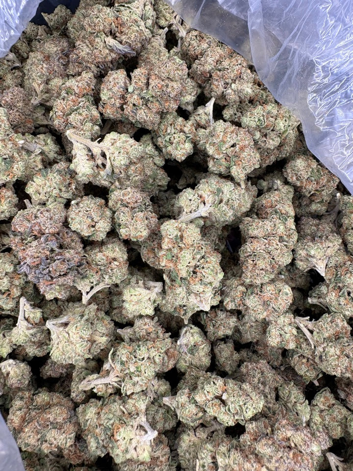 Close up of THCa flower buds