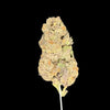 Ice Cream Waffle Cone Hemp bud on dark background. 